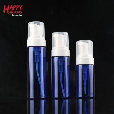 China 150ml Plastic Empty PET Clear Foam Pump Bottle Hand Wash Liquid Soap Bottles for sale