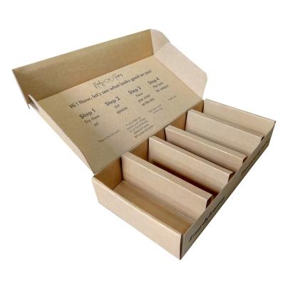 China Handmade Eco Friendly Factory Brown Kraft Recycle Corrugated Paper Packaging Shipping Box for sale