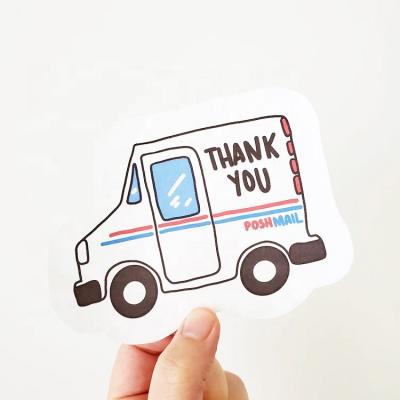 China Waterproof Die Cut Sticker Postal Mail Carrier Appreciation USPS Worker Sticker Postal Worker Truck Gift for sale