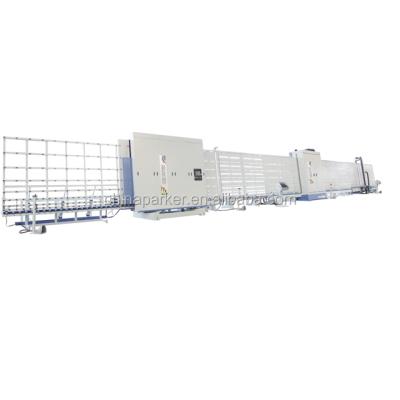 China double glazing glass machine/drying pressing automatic washing assembling processing line/double triple glass machines 800pieces/day for sale