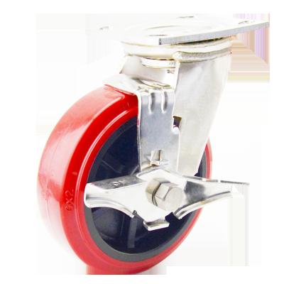 China Manufacturer Wholesale 3Inch Rigid Retractable Heavy Duty Level Fit Foma Caster Wheel for sale