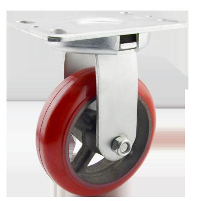 China Factory Sales Direct Rubber Fender Furniture 4Inch Caster Wheels Rigid for sale