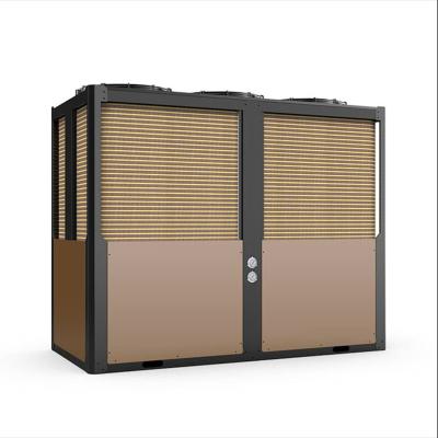 China DCEVI R410a Outdoor Hotel Commercial evi Heat Pump Air to Water Circulation Heating for sale