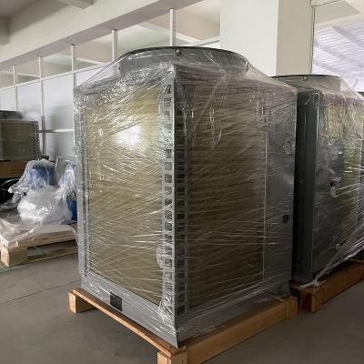 China Danfoss Outdoor Ultra Low Temperature Heat Pump Fully Equipped Commercial Air Water Source Heating / Cooling for sale