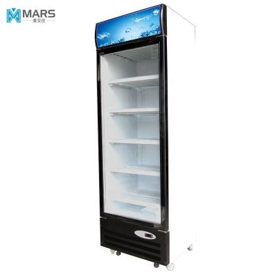 China Single-temperature Commercial Vertical Fruit And Vegetable Display Cooler LC-430 MARS Brand Showcase / Display Cooler for sale