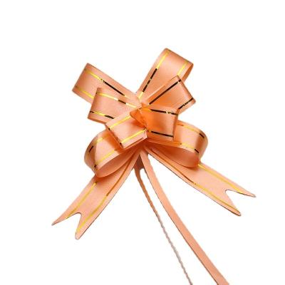 China / Decorative Flower Gift Packaging Wedding Supplies Rose Gold Ribbon Hand Garlands for sale