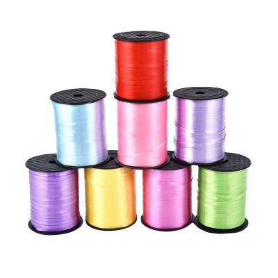 China / Wholesale Plastic PP Ribbon Tied Aluminum Balloon Mold Ball Triangle Flag Ribbon for sale