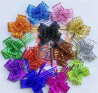 China Wedding Party Decoration Custom 5 - Line Rainbow Snowball Ribbon Gift Bouquet Clothing Accessories Packaging Ribbon for sale