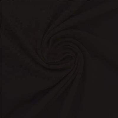 China 2021 Plain Solid Black Stretch Bike Jersey Fabric 95% Polyester 5% Spandex Spandex Fabric Good for sale