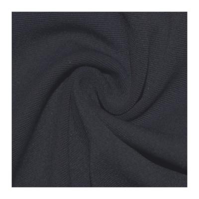 China Stretch Tank Top Polyester Spandex Plain Dye ATY Knit Sportswear Gaiters Fabric for sale