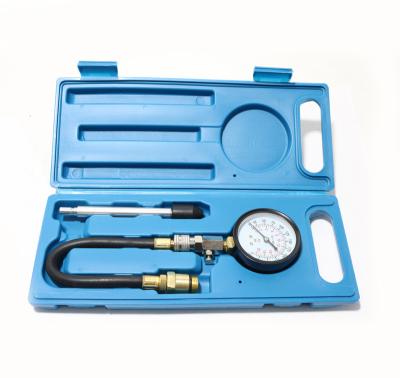 China Fuel Injection Pump Pressure Tester Kit Petrol Gas Engine Cylinder Compression Gauge Car Diagnostic Tools G324 for sale