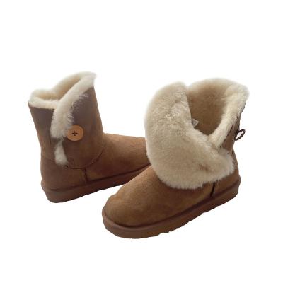 China Fashion Trend Winter Plush Casual Hot Selling Waterproof Multicolor Snow Boots for sale