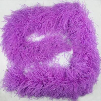 China Decorations Wholesale Good Wholesale Soft Cheap Artificial Ostrich Feather 5 Ply Feather Boas for sale