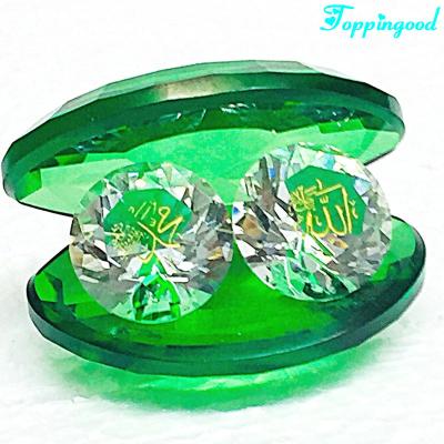 China Europe Green Crystal Muslim Shell For Religious Wedding Gifts for sale