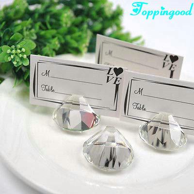 China Cheap Europe Crystal Diamond Place Card Holder For Wedding Decorations for sale