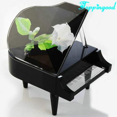 China High Quality Black Product Display From Europe Crystal Piano Music Box For for sale