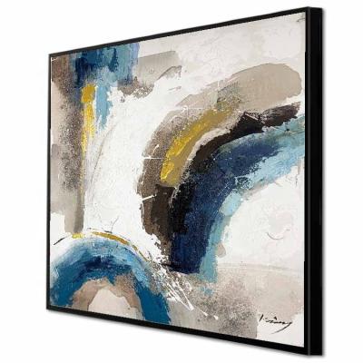 China Art Deco Modern Abstract Oil Painting on Canvas Hand Painted Abstract Home Decor Wall Art for sale