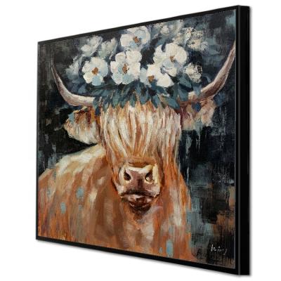 China Wholesale Art Deco Guangzhou Oil Painting Artist Quality Animal Oil Paintings Used At Living Room Restaurant Bedroom for sale