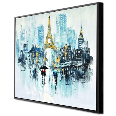 China Creative Art Deco Custom Hand Painting Canvas Prints Personalized DIY Home Decoration Landscape Paintings for sale