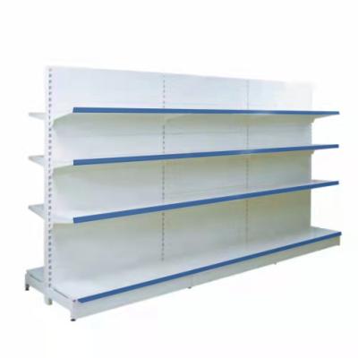 China Double Sided Grocery Display Racks /Shelves For Supermarket Shelf Gondola Shelving Grocery Store for sale