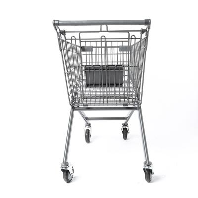 China Durable Customized Outdoor 125L Color Shopping Cart Trolley Supermarket Trolley for sale