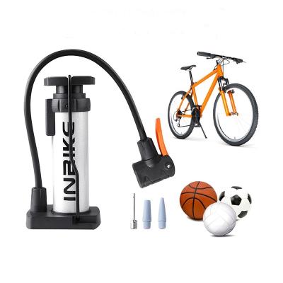 China Mini Portable Inbike Aluminum Air Mini Cycle Mini Bike Pump Portable Mini Bicycle Foot Pump for sale