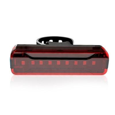 China ABS+PC INBIKE Good Price Night Safety Visible Bicycle Tail Light 100 Hours 18650 Rechargeable Battery Bike Recycling Rear Light Usb Type for sale