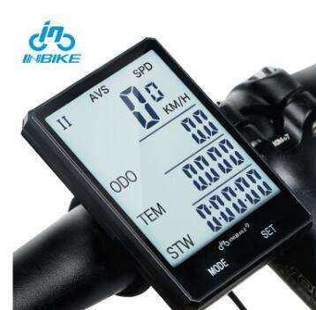 China Waterproof/Backlight Inbike 3 in 1 Waterproof Bike Computer with Backlight Stopwatch Odometer Tachometer Digital Bicycle Computer for sale