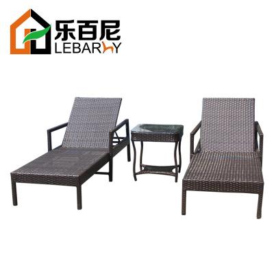 China Modern Outdoor Sun Lounger Beach Chair Sun Chair Lounge Sunbed Furniture Daybed for sale