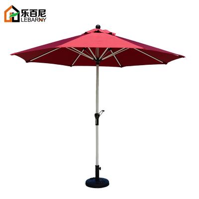 China Modern Beach Advertising Umbrella Aluminum Alloy Milan Umbrella for sale