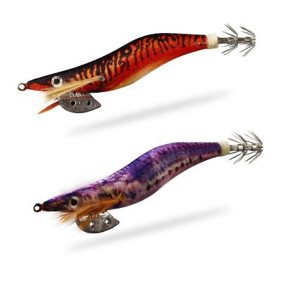 China Vivid Fish Swimming Action Palmer 120mm 16g Lure Luminous Artificial Wooden Shrimp Baits Fishing Bionic Prawn Squid Hook Lures Wholesale for sale