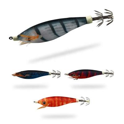 China Vivid Fish Action Swimming Palmer 100mm Wooden Shrimp 11g Lure Bright Wooden Shrimp Fishing Prawn Squid Hook Jig For Luring Artificial Hard Bait Wholesale for sale