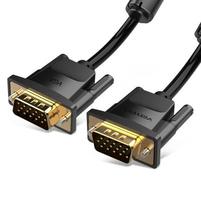 China COMPUTER Vention VGA to Coaxial Adapter Supports High Resolution 1920x1080 for Computer HDTV Projector VGA Male to Male Cable for sale