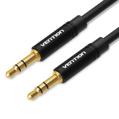 China Car Vention 0.5m To 1.5m Audio Cable Gold Plated Male To Aux Cable. high quality 3.5mm male stereo for computer headphones car for sale