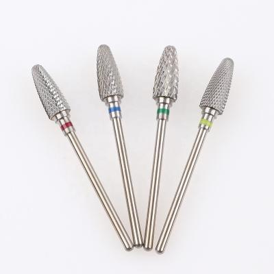 China Tungsten Carbide Gel Nail Remover Bestselling Tree Shape Tungsten Carbide Nail Bit for sale