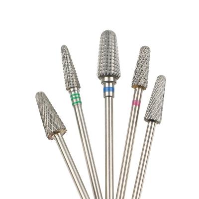 China High Quality Customizable Carbide Manicure Professional Tungsten Carbide Tungsten Drill Bit For Nails for sale