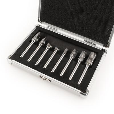 China Hot Sale 6mm Tungsten Carbide Shank Burrs Set Tungsten Carbide Burrs for sale