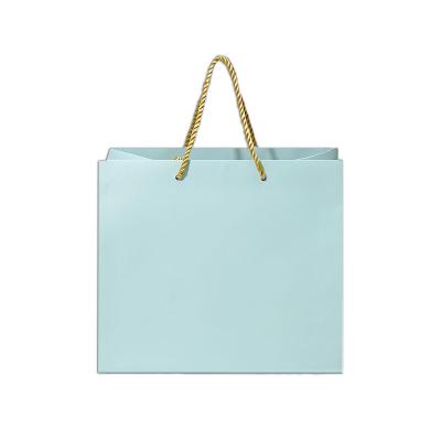 China Recycled Materials Paper Bag Cheap Logo With Your Own Handbag Shopping Bag Logo for sale