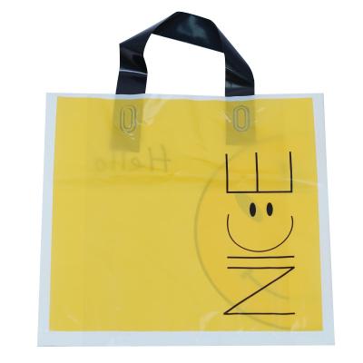 China Disposable Made Of China Top Quality Customized Shopping Plastic Bag Plastic Bags With Logos for sale