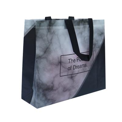 China Wholesale Creative Design Processed Customized Reusable Colorful Shopping Recyclable Logo Nonwoven Tote Bag for sale