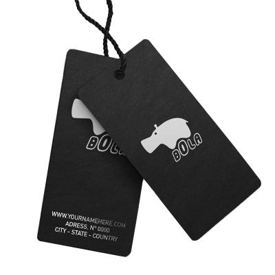 China Other Eco - Friendly Custom Center Folded Stamping Paper Socks Hang Tag With Hook for sale