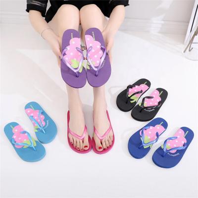 China 2021 Summer Flat Children's Shoes and Sandals Floats Flat Shoes Flip Flops Kids Bedroom Slippers Non-slip for sale