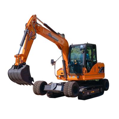 China Construction worksÂ   World Design Wheel Excavator and X9 Excavator, 9ton Construction Machine Crawler Excavator for sale