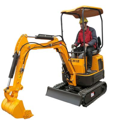 China Hotels 1 Ton Excavator XN12 Mini Rhino Hydraulic Excavator For Sale for sale