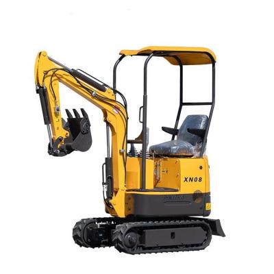 China cheap excavator chinese hotels mini digger mini digger for sale excavator factory price XN08 for sale