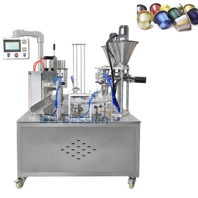 China Food Easy To Use Best Automatic Capsule Filling Machine For Powder Coffee for sale