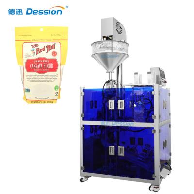 China Hot Sale Automatic CLOTHING Pouch Packing Machine Beverage Instant Powder Machine Ziplock Bag Filling Machine for sale