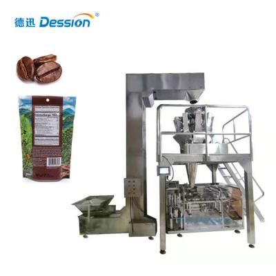 China Automatic High Efficiency Stand Up Pouch Machine With Weigher Tea Coffee Premade Bag Packing Machine for sale