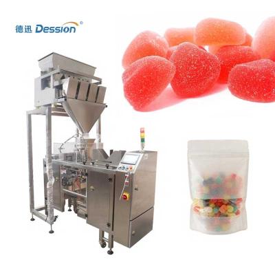 China Automatic Preformed Small Food Bag Candy Gummy Packing Machine for sale