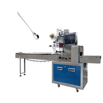 China High Speed ​​Horizontal Pillow Type Packing Machine Spoons Horizontal CLOTHING Packing Machine for sale